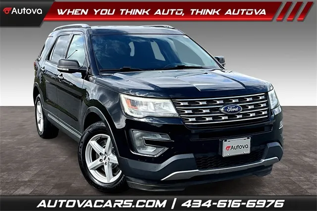 Black 2016 Ford Explorer XLT for sale in Madison Heights, VA