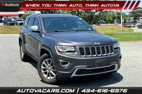 Gray 2015 Jeep Grand Cherokee Limited for sale in Madison Heights, VA