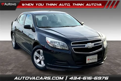 Black 2013 Chevrolet Malibu LS for sale in Madison Heights, VA