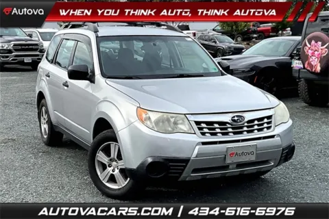 Silver 2011 Subaru Forester 2.5X for sale in Madison Heights, VA