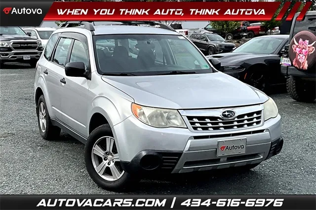 Silver 2011 Subaru Forester 2.5X for sale in Madison Heights, VA