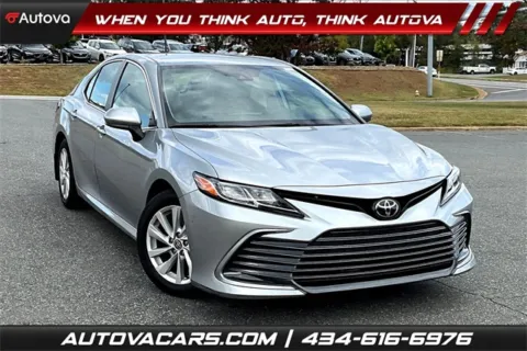 Silver 2022 Toyota Camry LE for sale in Madison Heights, VA