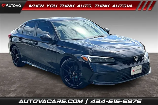 Black 2022 Honda Civic Si for sale in Madison Heights, VA