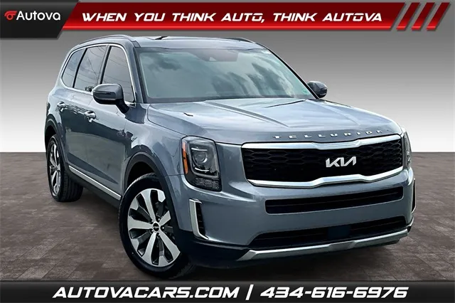 Silver 2022 Kia Telluride S for sale in Madison Heights, VA