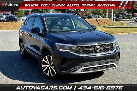 Black 2022 Volkswagen Taos 1.5T SE for sale in Madison Heights, VA