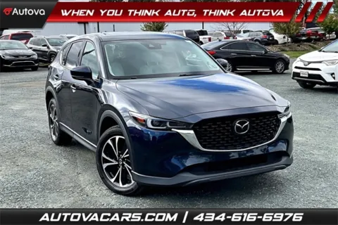 Blue 2022 Mazda CX-5 2.5 S Premium Package for sale in Madison Heights, VA