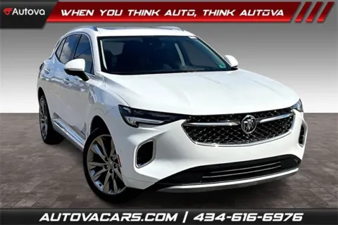 White 2022 Buick Envision Avenir for sale in Madison Heights, VA