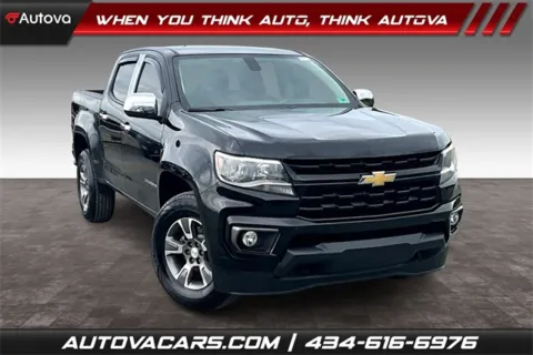 Black 2021 Chevrolet Colorado LT for sale in Madison Heights, VA