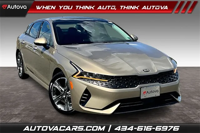 Beige 2021 Kia K5 EX for sale in Madison Heights, VA