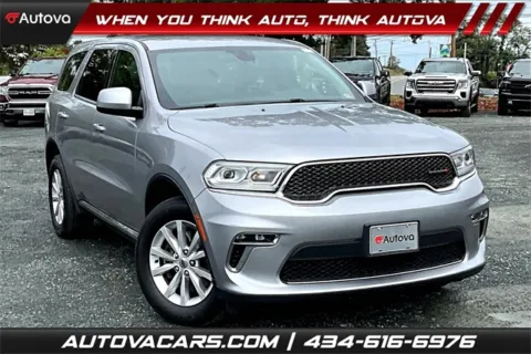 Silver 2021 Dodge Durango SXT for sale in Madison Heights, VA