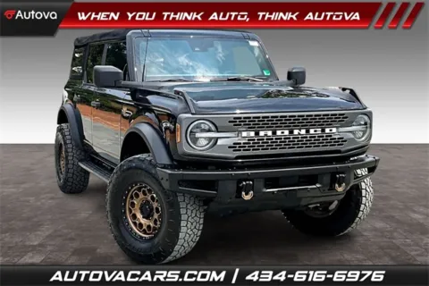 Black 2021 Ford Bronco Badlands for sale in Madison Heights, VA
