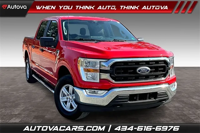 Red 2021 Ford F-150 XLT for sale in Madison Heights, VA