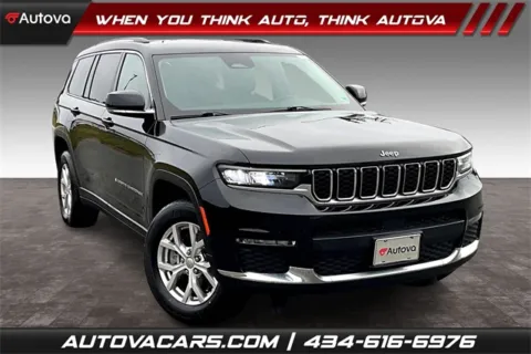 Black 2021 Jeep Grand Cherokee L Limited for sale in Madison Heights, VA