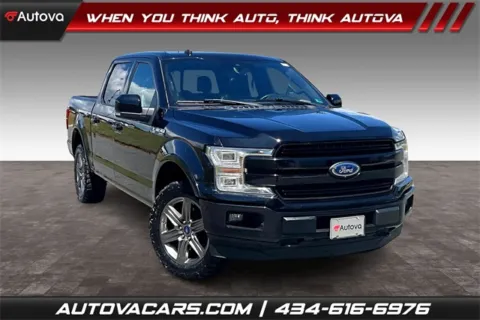 Black 2020 Ford F-150 Lariat for sale in Madison Heights, VA