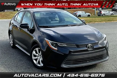 Black 2024 Toyota Corolla LE for sale in Madison Heights, VA