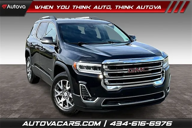 Black 2023 GMC Acadia SLT for sale in Madison Heights, VA