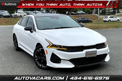 White 2023 Kia K5 GT-Line for sale in Madison Heights, VA