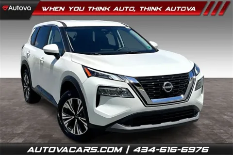 White 2023 Nissan Rogue SV for sale in Madison Heights, VA