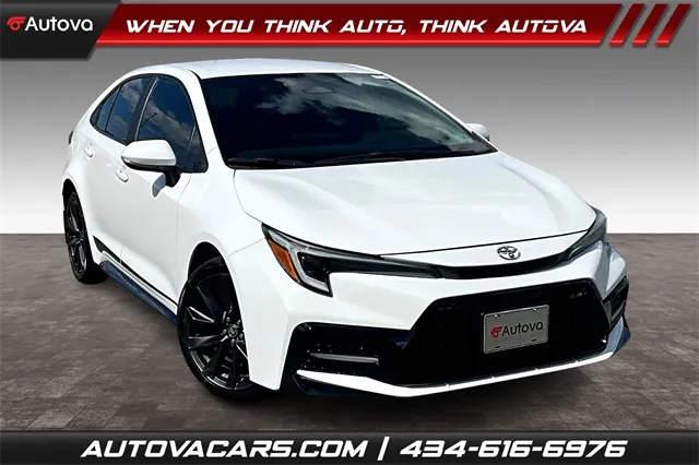 White 2023 Toyota Corolla SE for sale in Madison Heights, VA
