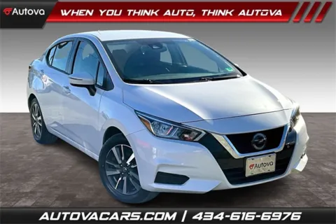 White 2021 Nissan Versa 1.6 SV for sale in Madison Heights, VA