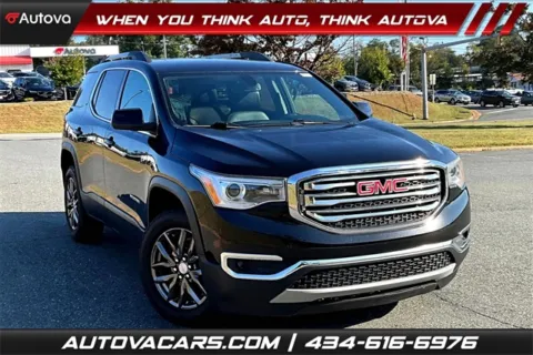 Black 2019 GMC Acadia SLT-1 for sale in Madison Heights, VA