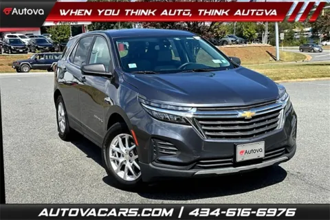 Gray 2022 Chevrolet Equinox LS for sale in Madison Heights, VA