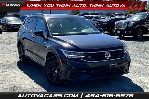 Black 2023 Volkswagen Tiguan 2.0T SE R-Line Black for sale in Madison Heights, VA