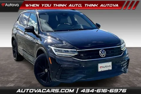 Black 2023 Volkswagen Tiguan 2.0T SE R-Line Black for sale in Madison Heights, VA