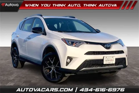 White 2018 Toyota RAV4 SE for sale in Madison Heights, VA