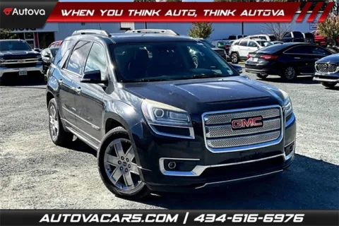 Black 2015 GMC Acadia Denali for sale in Madison Heights, VA