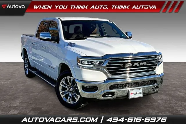 White 2021 Ram 1500 Laramie Longhorn for sale in Madison Heights, VA