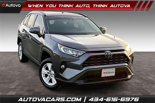 Gray 2019 Toyota RAV4 XLE for sale in Madison Heights, VA