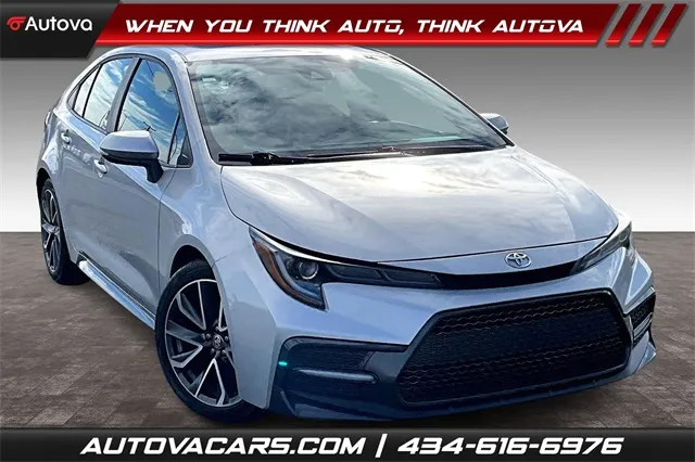 Silver 2020 Toyota Corolla SE for sale in Madison Heights, VA