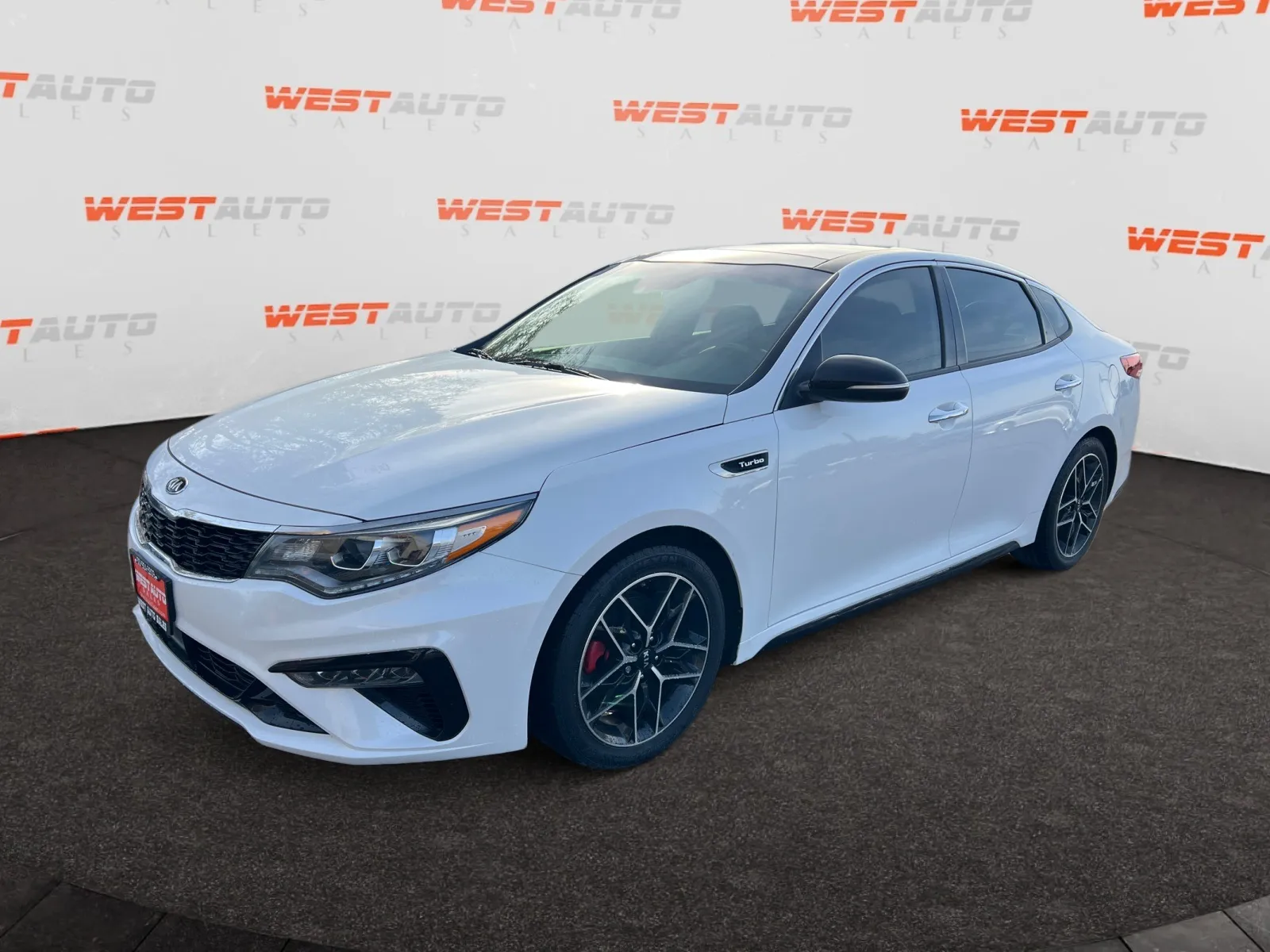 White 2020 Kia Optima SX for sale in West Valley City, UT