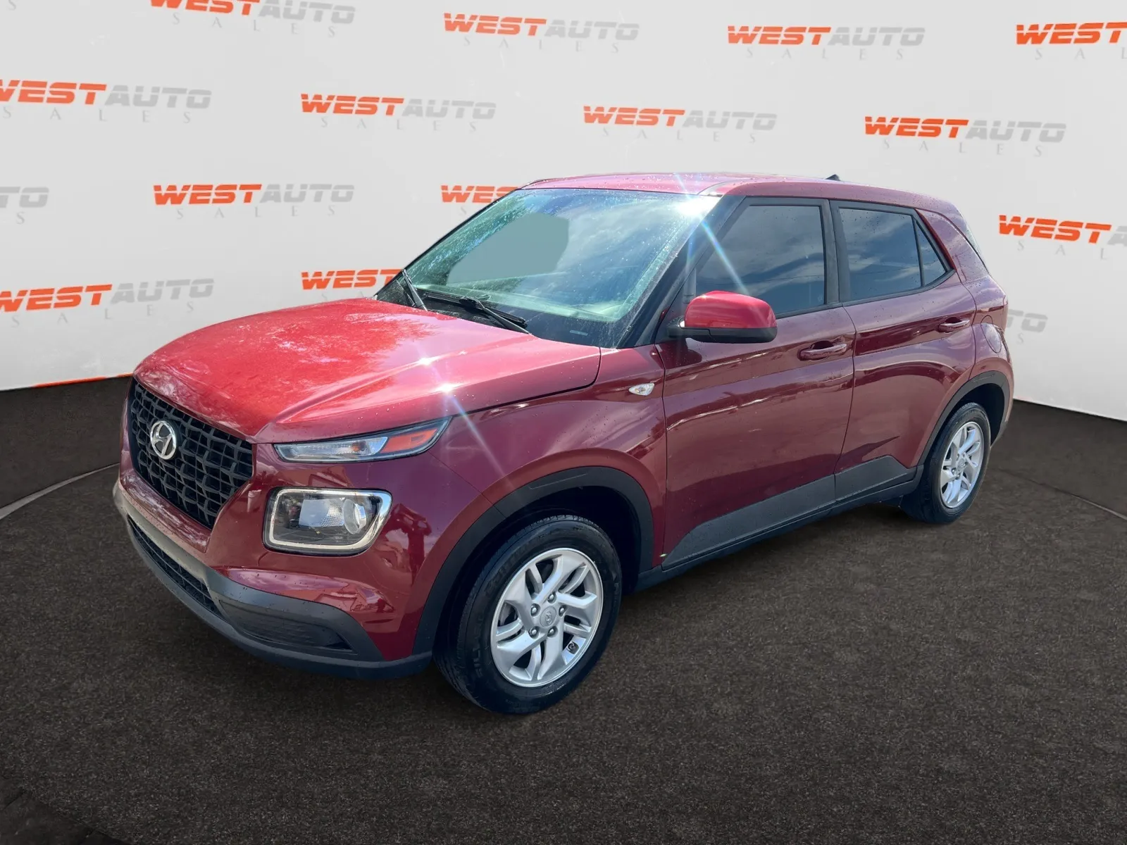 Red 2021 Hyundai Venue SE for sale in West Valley City, UT