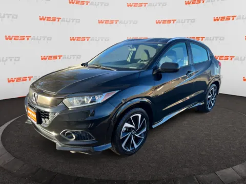 Black 2019 Honda HR-V Sport for sale in West Valley City, UT