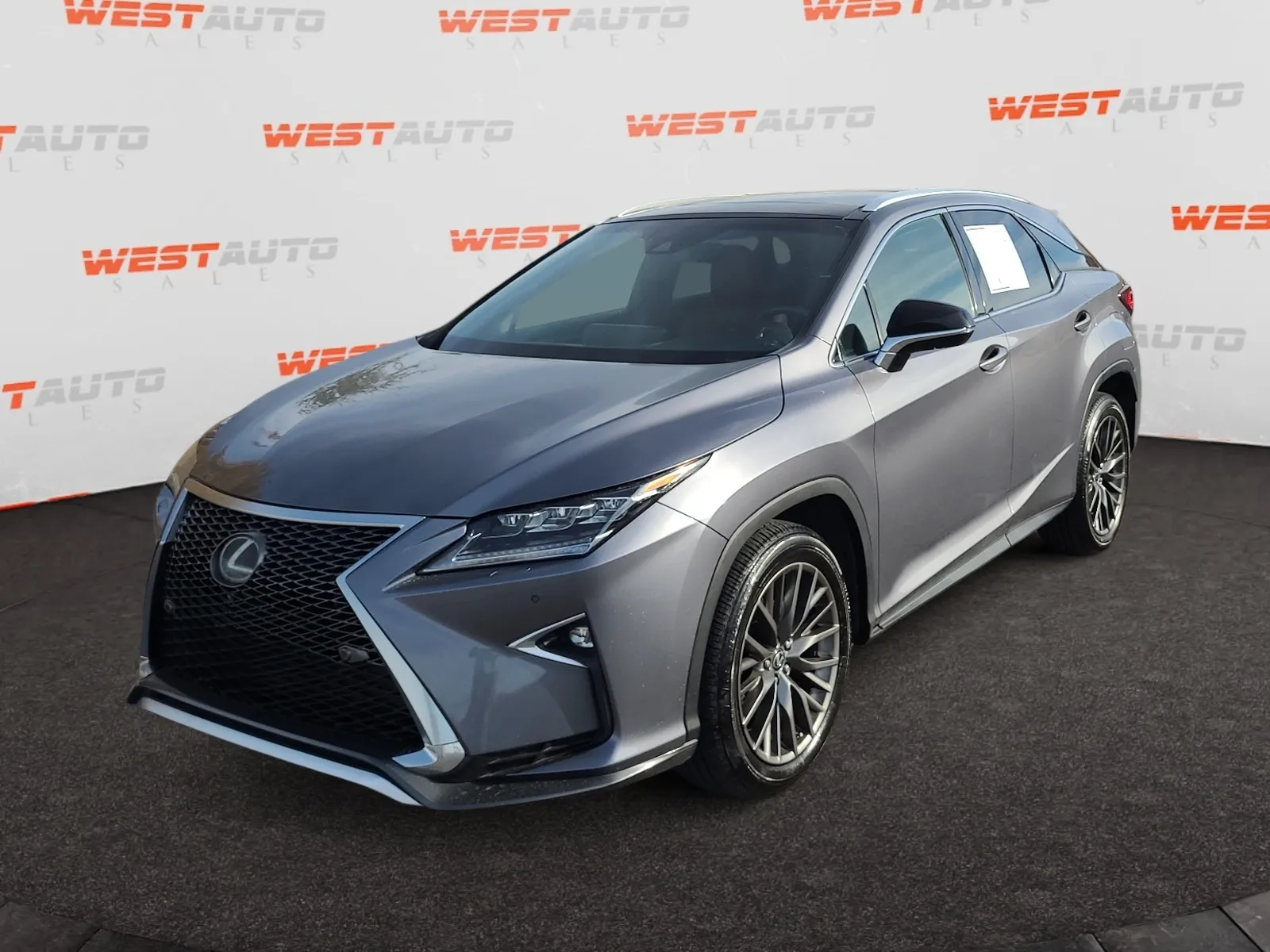 Gray 2017 Lexus RX 350 F Sport for sale in West Valley City, UT