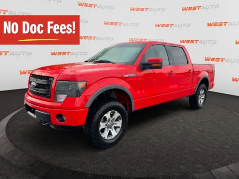Red 2014 Ford F-150 FX4 for sale in West Valley City, UT