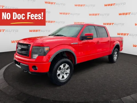 Red 2014 Ford F-150 FX4 for sale in West Valley City, UT