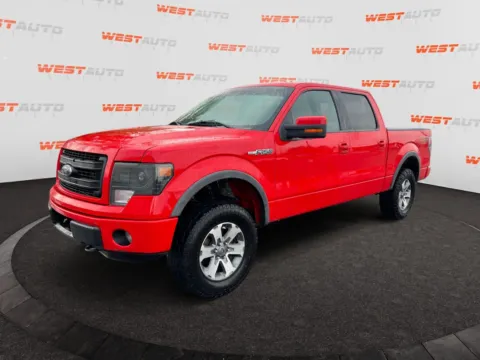 Red 2014 Ford F-150 FX4 for sale in West Valley City, UT