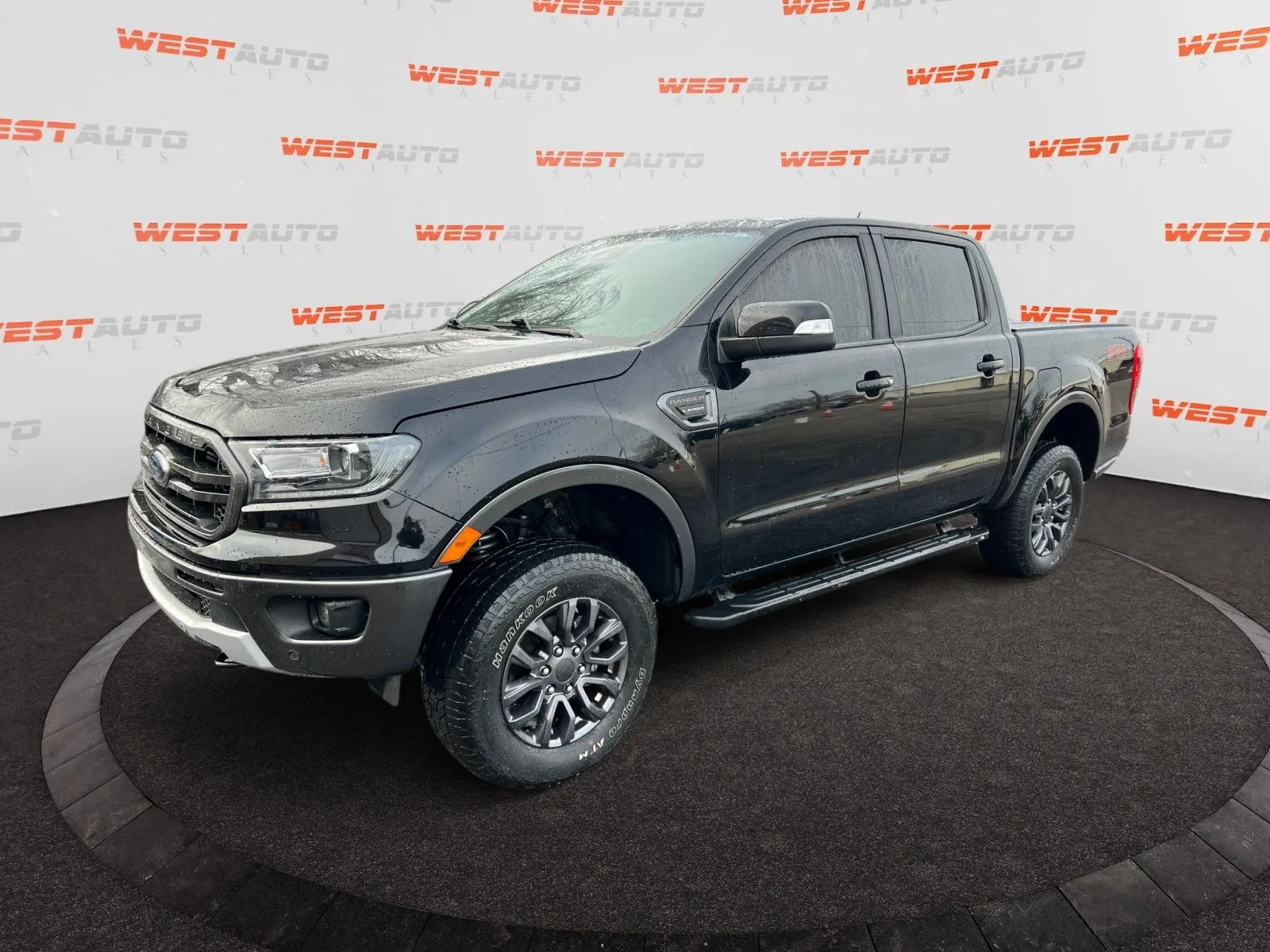 Black 2021 Ford Ranger Lariat for sale in West Valley City, UT