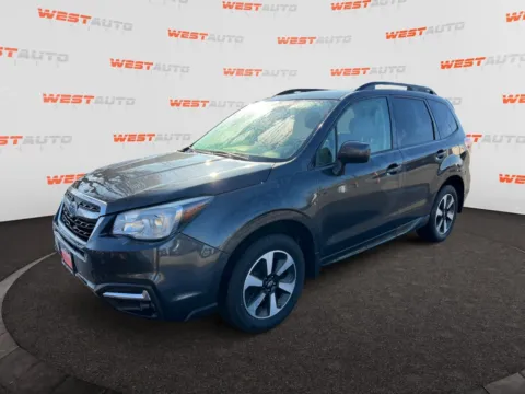 Gray 2018 Subaru Forester 2.5i Premium for sale in West Valley City, UT