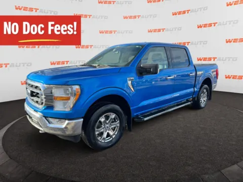 Blue 2021 Ford F-150 XLT for sale in West Valley City, UT
