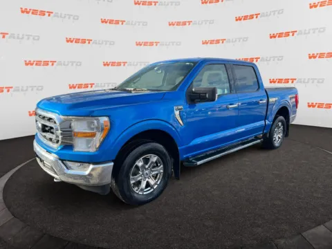 Blue 2021 Ford F-150 XLT for sale in West Valley City, UT