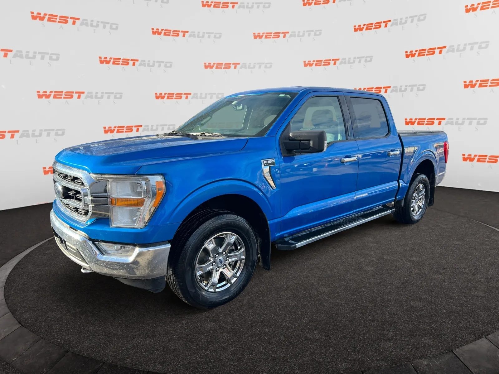Blue 2021 Ford F-150 XLT for sale in West Valley City, UT