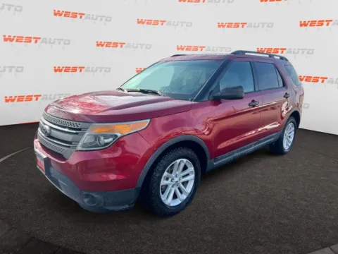 Red 2015 Ford Explorer for sale in West Valley City, UT