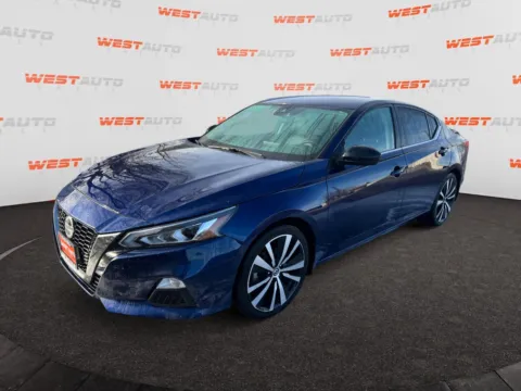 Blue 2022 Nissan Altima 2.5 SR for sale in West Valley City, UT