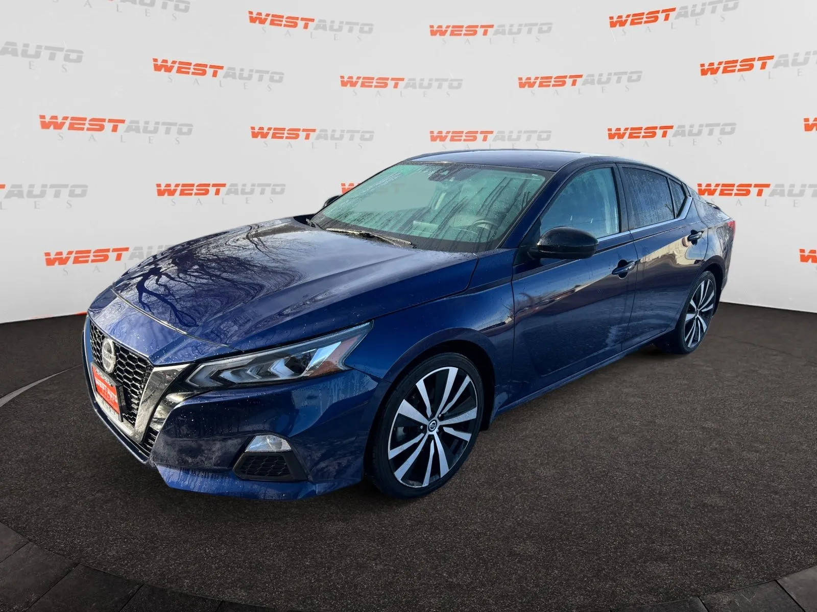 Blue 2022 Nissan Altima 2.5 SR for sale in West Valley City, UT