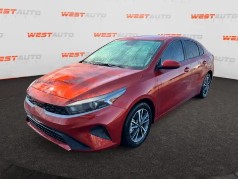 Orange 2023 Kia Forte LXS for sale in West Valley City, UT