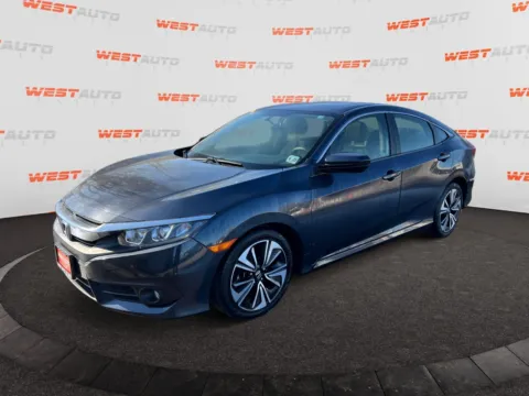 Beige 2018 Honda Civic EX-T for sale in West Valley City, UT